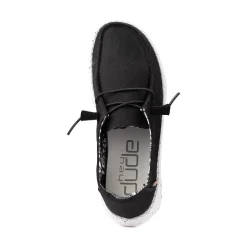 Womens HEYDUDE Wendy Slip-On Casual Shoe - Black / Odyssey