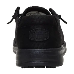 Womens HEYDUDE Wendy Work CE Casual Shoe - Black