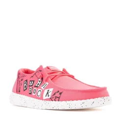 Womens HEYDUDE x Mean Girls Wendy Burn Book Slip-On Casual Shoe - Pink