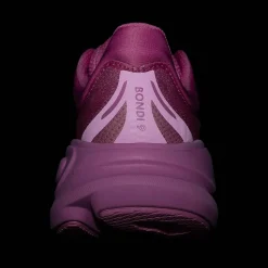 Womens HOKA Bondi 9 Running Shoe - Crabapple / Crabapple