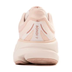 Womens HOKA Bondi 9 Running Shoe - Rose Latte / Rose Cream