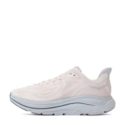 Womens HOKA Clifton 10 Athletic Shoe - Grout / Mineral Blue