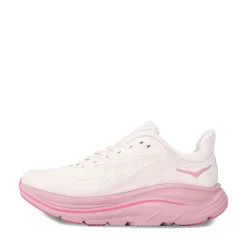 Womens HOKA Clifton 10 Athletic Shoe - Rose Cream / Dried Rose