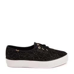 Womens Keds Point Platform Sneaker - Black