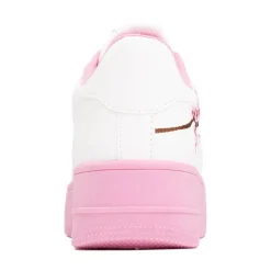 Womens KOI Footwear Morning Sakura Platform Trainer - White
