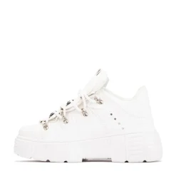 Womens KOI Footwear Rimo Core Chunky Trainer - White