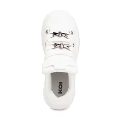 Womens KOI Footwear Rimo Core Chunky Trainer - White