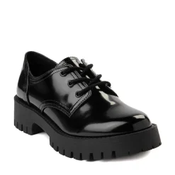 Womens Madden Girl Hallie Platform Oxford Casual Shoe - Black