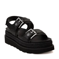 Womens Madden Girl Mason Platform Sandal - Black