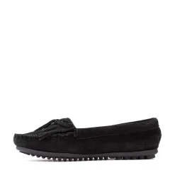 Womens Minnetonka Kilty Casual Shoe - Black