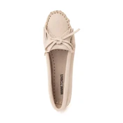 Womens Minnetonka Kilty Casual Shoe - Stone