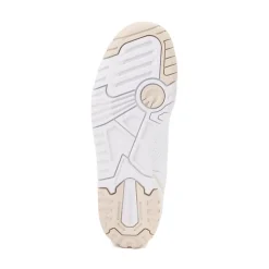 Womens New Balance 550 Athletic Shoe - White / Beige