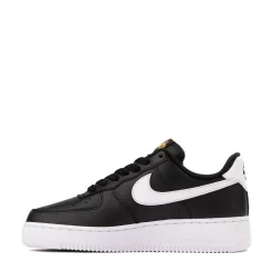 Womens Nike Air Force 1 '07 Premium Flowers Athletic Shoe - Black / Metallic Gold / White / White