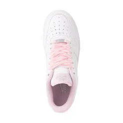 Womens Nike Air Force 1 '07 Vintage Athletic Shoe - Pink Foam / Grey Fog / Metallic Silver / White