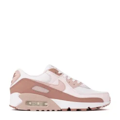 Womens Nike Air Max 90 Athletic Shoe - Particle Pink / Pearl Pink / Silt Red
