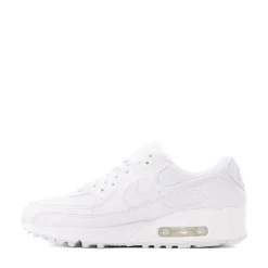 Womens Nike Air Max 90 Athletic Shoe - White / White / White