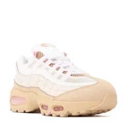 Womens Nike Air Max 95 Big Bubble Athletic Shoe - British Khaki / Linen / Sand Drift / Phantom