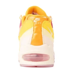 Womens Nike Air Max 95 Big Bubble Athletic Shoe - University Gold / Coconut Milk / Pink Foam