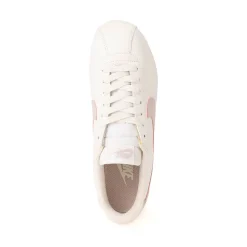 Womens Nike Cortez Leather Athletic Shoe - Sail / Silt Red