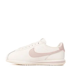 Womens Nike Cortez Leather Athletic Shoe - Sail / Silt Red