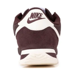 Womens Nike Cortez Textile Athletic Shoe - Burgundy Crush / Sail