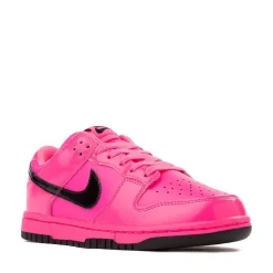 Womens Nike Dunk Low Athletic Shoe - Pink Blast / Black / Pink Blast