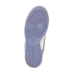 Womens Nike Dunk Low Athletic Shoe - Sail / Metallic Silver / World Indigo