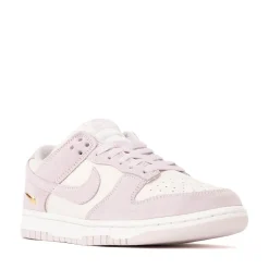 Womens Nike Dunk Low Athletic Shoe - Sail / Pearl Pink / White / Metallic Gold