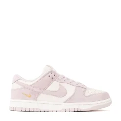 Womens Nike Dunk Low Athletic Shoe - Sail / Pearl Pink / White / Metallic Gold