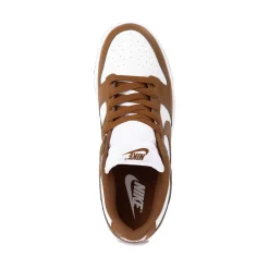 Womens Nike Dunk Low Athletic Shoe - Sail / White / Light British Tan