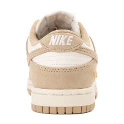 Womens Nike Dunk Low Athletic Shoe - Sail / White / Metallic Gold / Linen