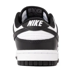 Womens Nike Dunk Low Athletic Shoe - White / White / Black
