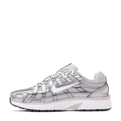 Womens Nike P-6000 Athletic Shoe - Grey Fog / White / Metallic Cool Grey / Cool Grey