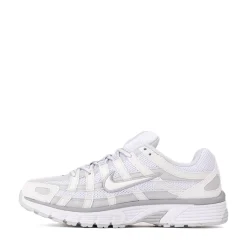Womens Nike P-6000 Athletic Shoe - Metallic Summit White / Pure Platinum / Wolf Grey / White