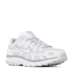 Womens Nike P-6000 Athletic Shoe - Metallic Summit White / Pure Platinum / Wolf Grey / White