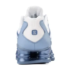 Womens Nike Shox TL Athletic Shoe - White / Work Blue