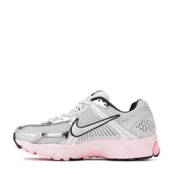 Womens Nike Zoom Vomero 5 Athletic Shoe - Photon Dust / Metallic Silver / Pink Foam