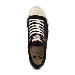 Womens Palladium Palla Ace Sneaker - Black / White Cap Gray
