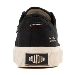 Womens Palladium Palla Ace Sneaker - Black / White Cap Gray