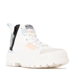 Womens Palladium Pallashock Backzip 2 Sneaker - Star White