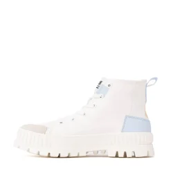 Womens Palladium Pallashock Backzip 2 Sneaker - Star White