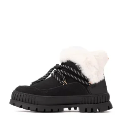 Womens Palladium Pallashock Lo Hiver Sneaker - Black