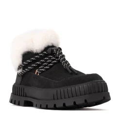 Womens Palladium Pallashock Lo Hiver Sneaker - Black