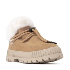 Womens Palladium Pallashock Lo Hiver Sneaker - Irish Brown