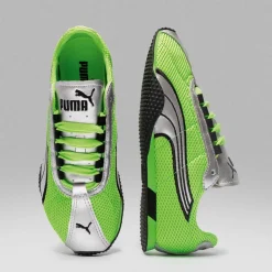 Womens PUMA H-Street OG Sneaker - Fizzy Green / PUMA Silver