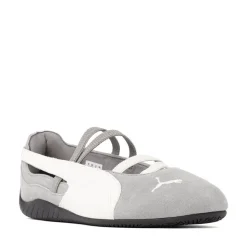 Womens PUMA Speedcat Ballet Shoe - Mouse Gray / PUMA White