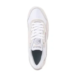 Womens Reebok Classic Nylon Athletic Shoe - Chalk / White