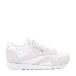 Womens Reebok Classic Nylon Athletic Shoe - Chalk / White