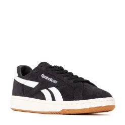 Womens Reebok Club C Grounds UK Athletic Shoe - Black / Chalk