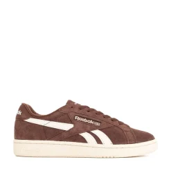 Womens Reebok Club C Grounds UK Athletic Shoe - Simple Brown / Chalk